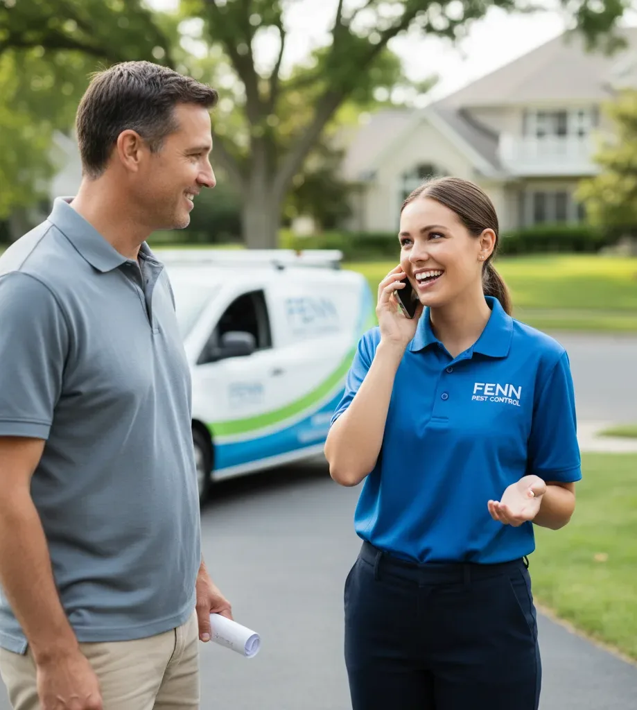 Fenn Pest Control customer support in Pomona